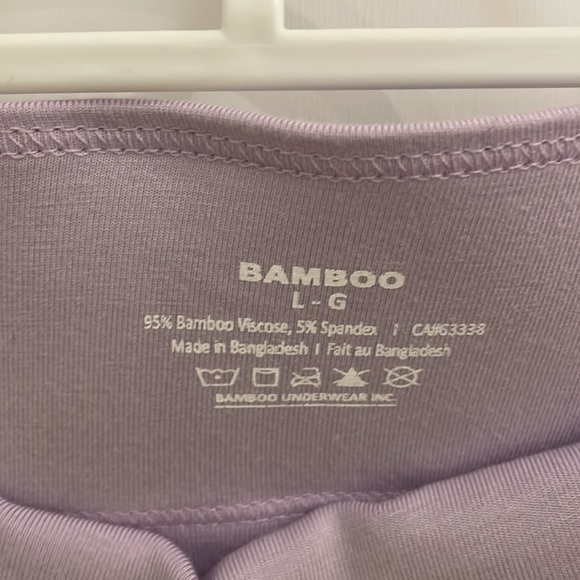 Purple workout leggings - Picture 2 of 3